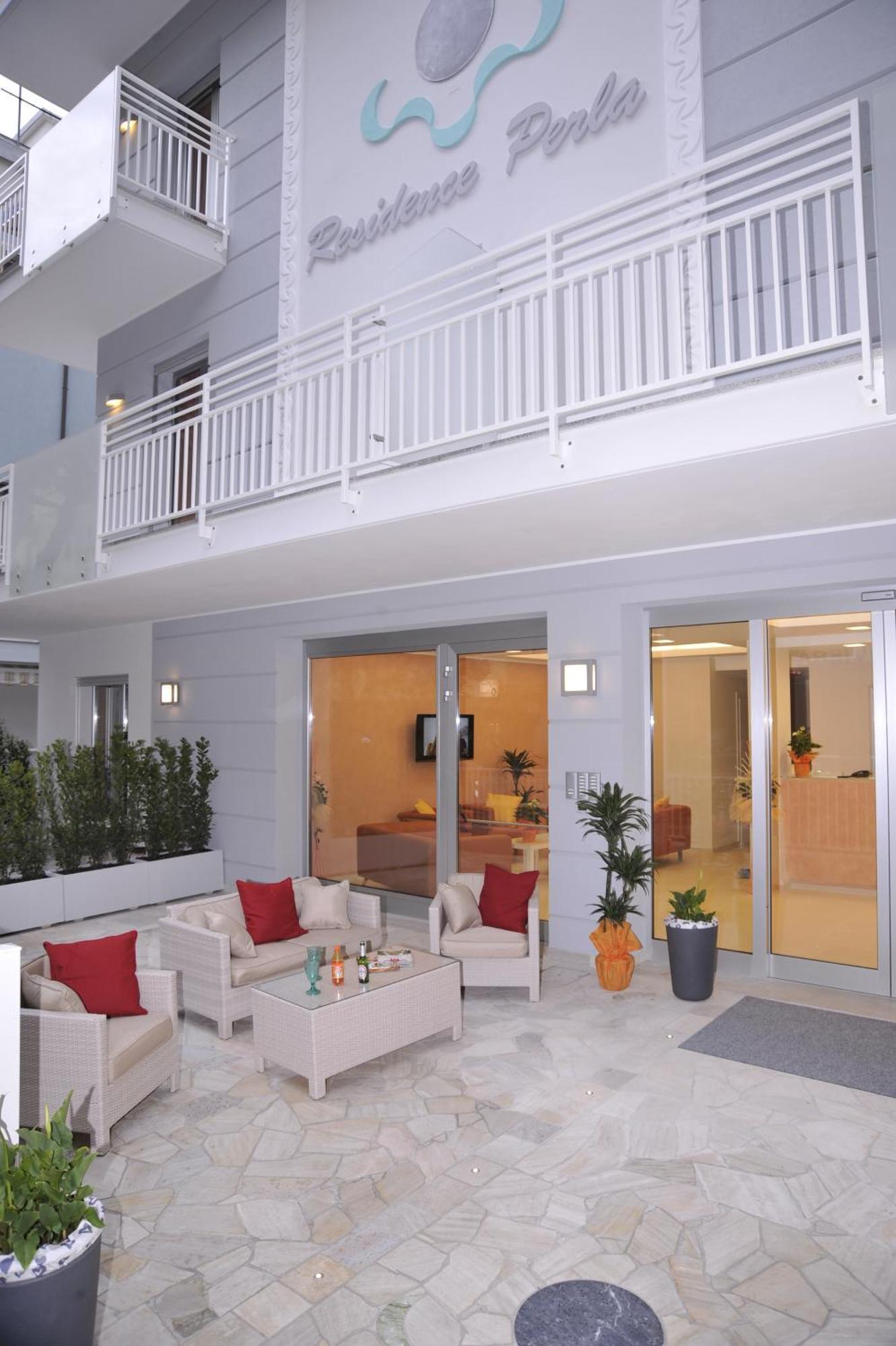 Residence Perla Misano Adriatico Esterno foto
