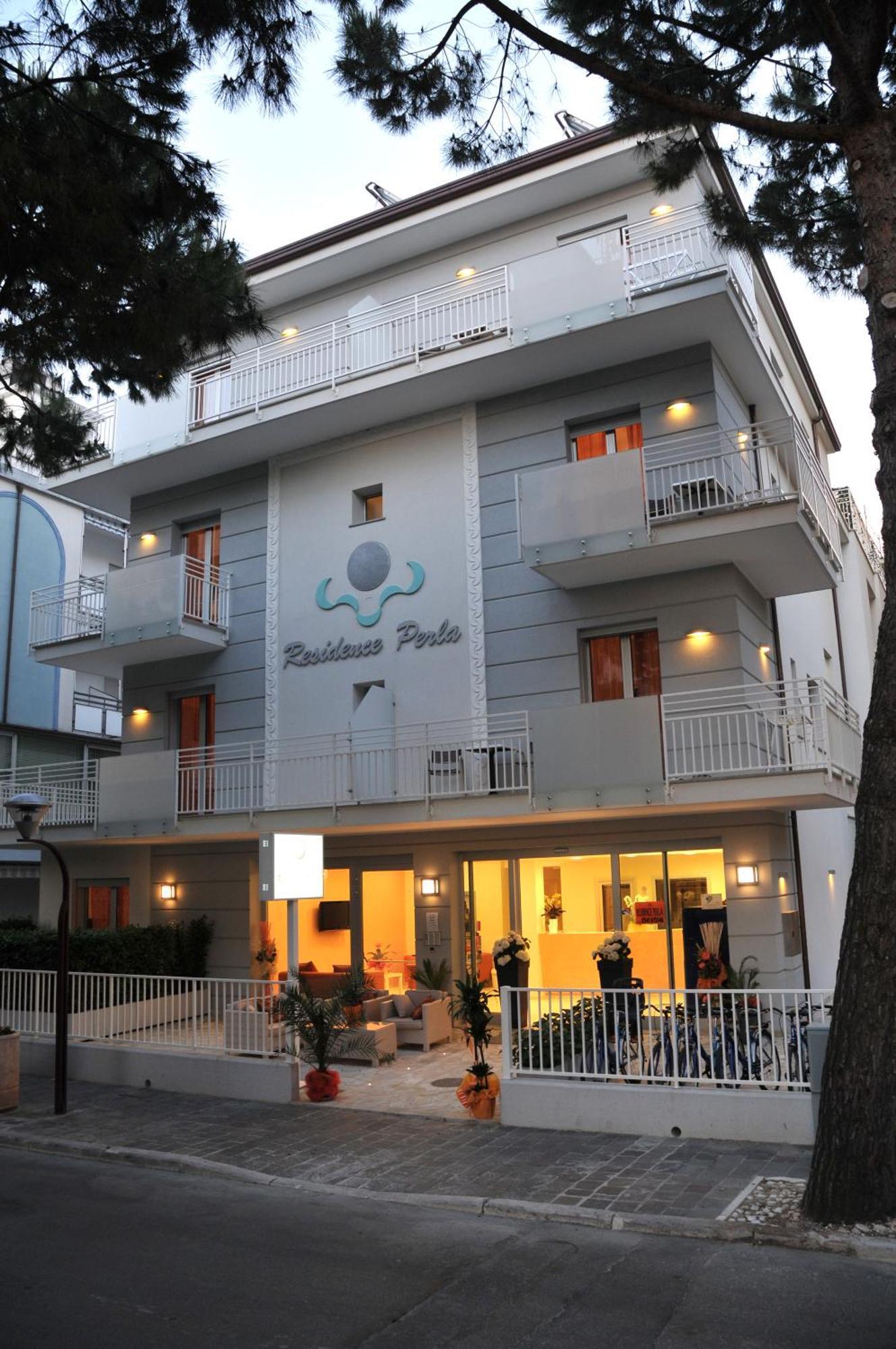 Residence Perla Misano Adriatico Esterno foto