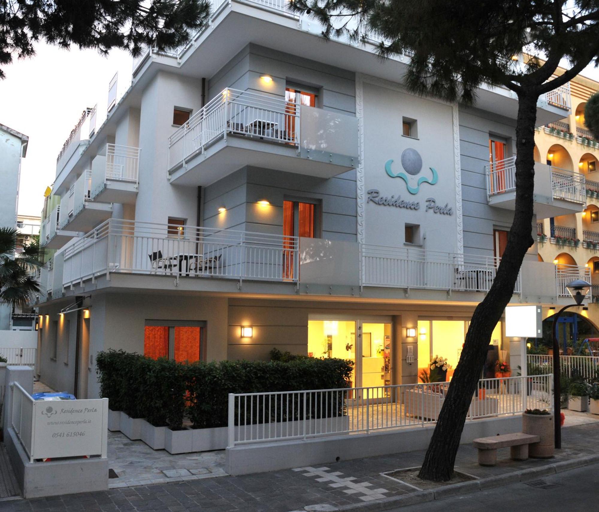 Residence Perla Misano Adriatico Esterno foto